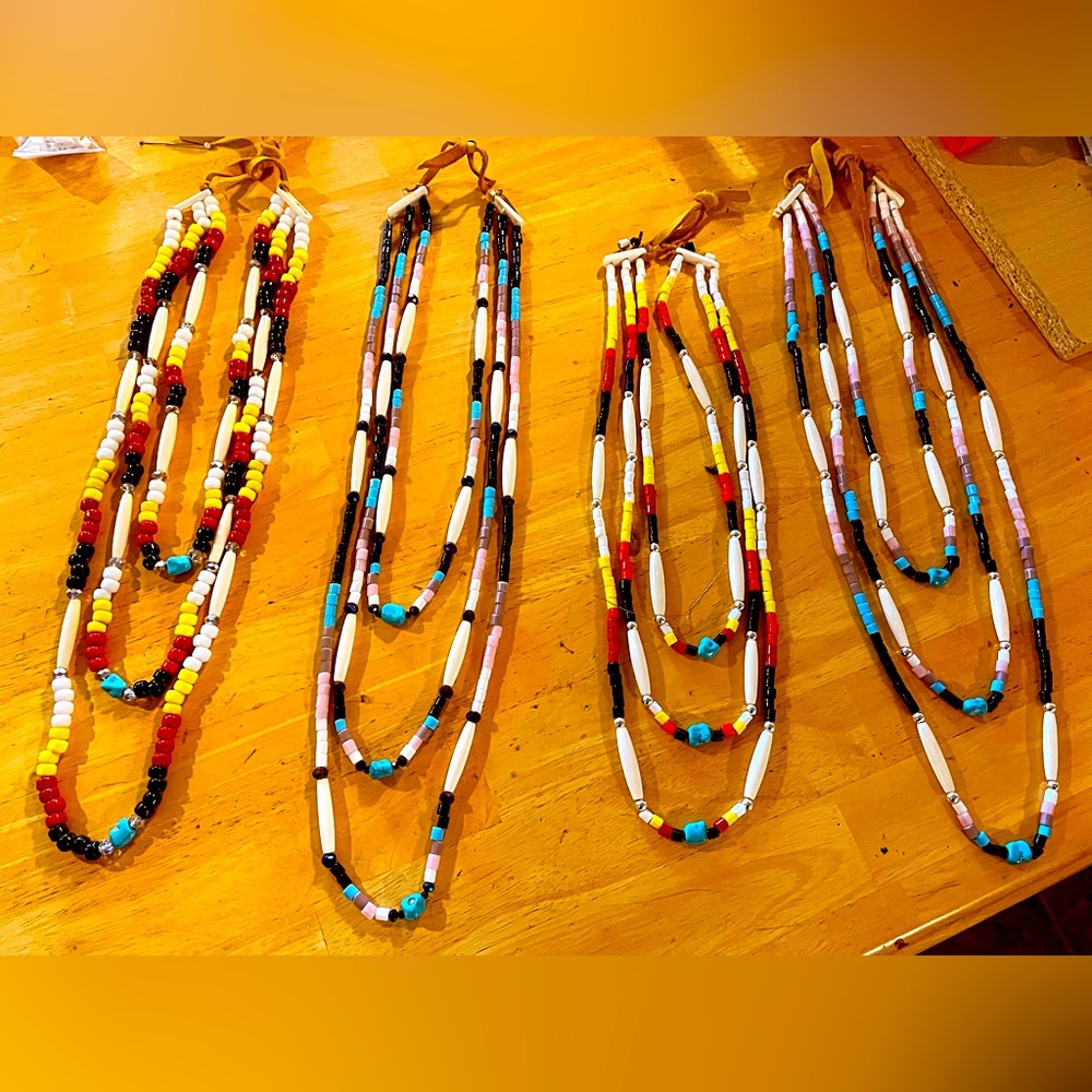 Native made chest plates